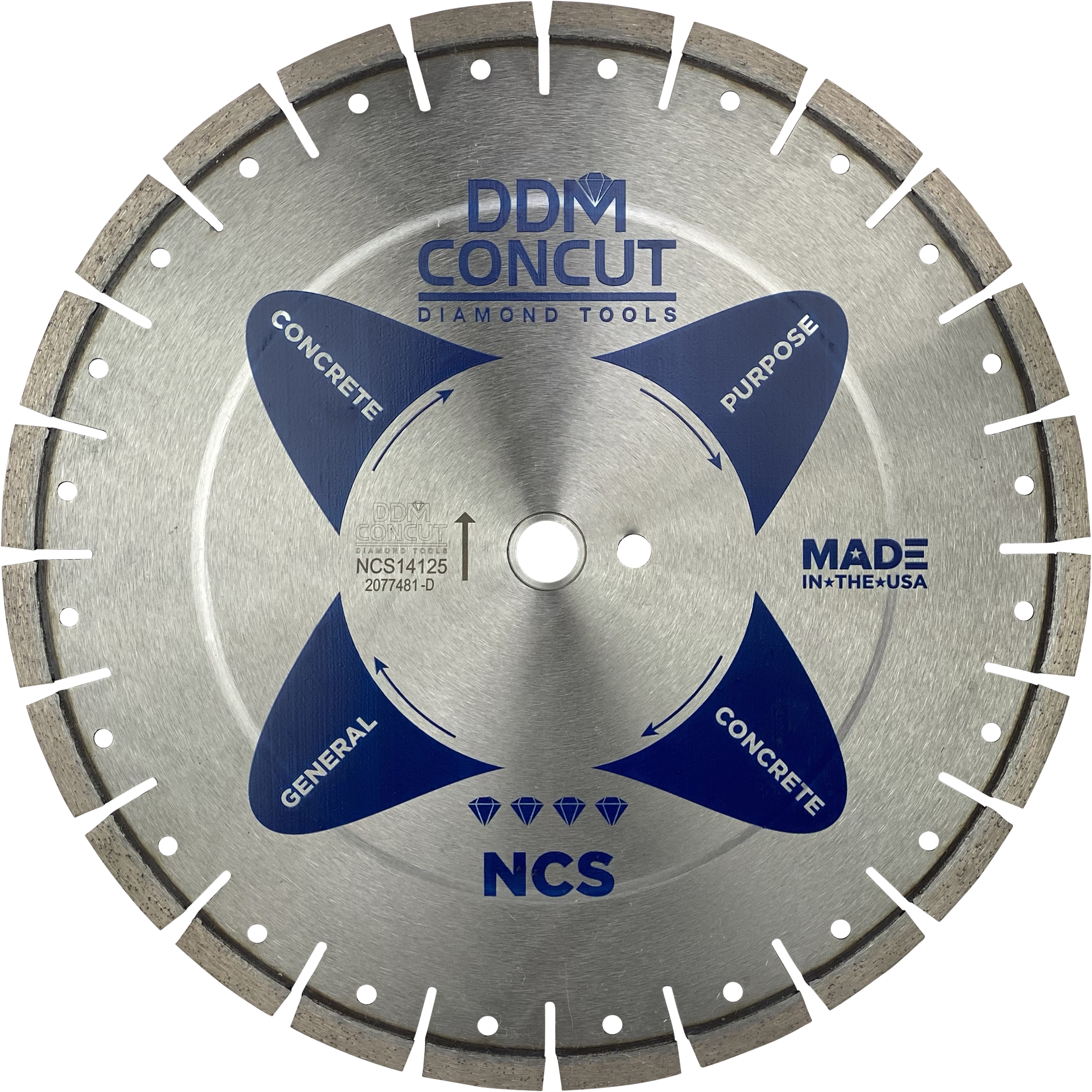 DDM NCS Dry Cut General Purpose Diamond Blade - Utility and Pocket Knives